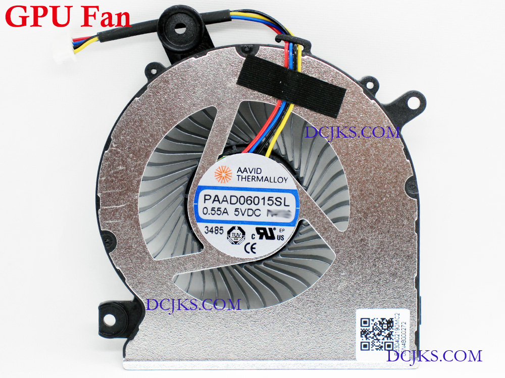 (image for) CPU GPU Fan for MSI Alpha 15 B5EE B5EEK MS-158L